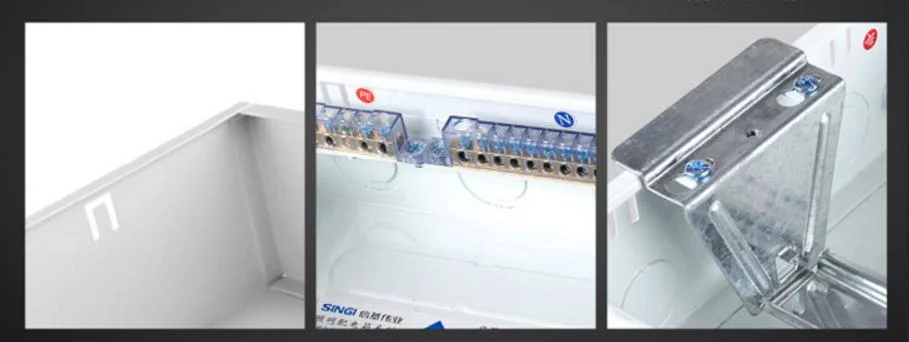 up and Down Open Metal Distribution Board with ABS Cover