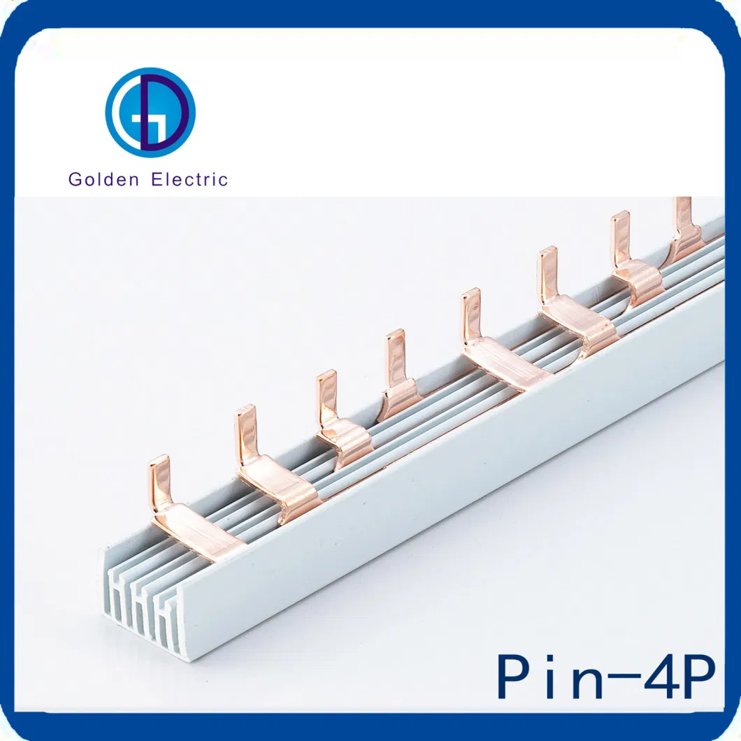 Copper Busbars MCB Busbar Pin Type Fork Type C45 Type