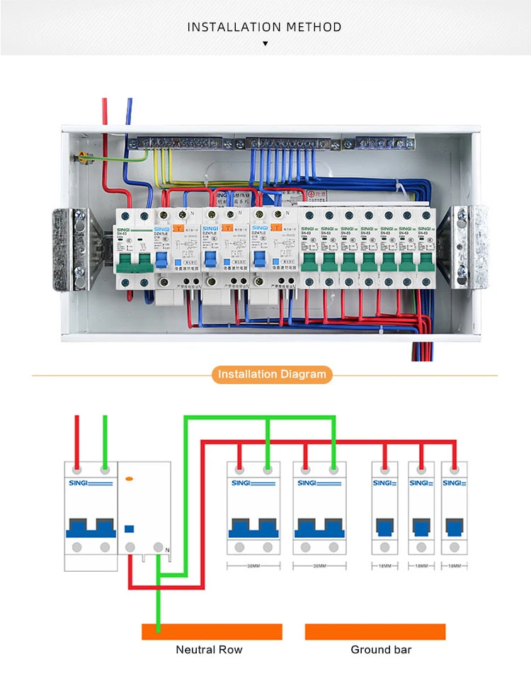 CE CB Test Report MCB Sn-63 C45 6ka MCB Miniature Circuit Breaker