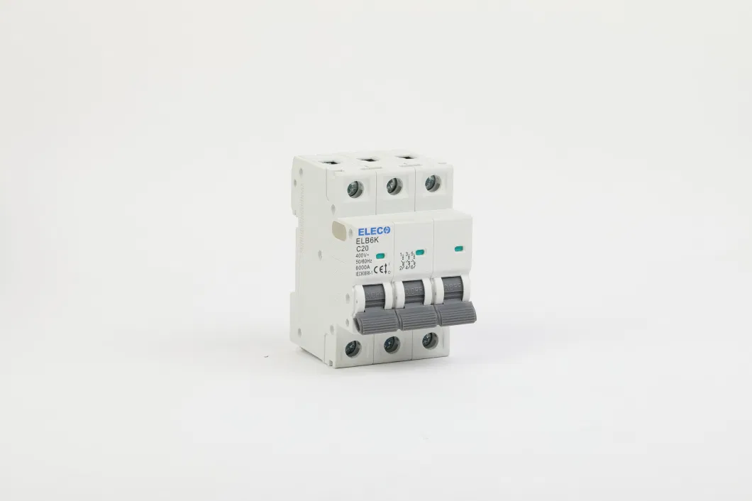 Hot Sale 1p Mini Circuit Breaker with CE Elb6K Series