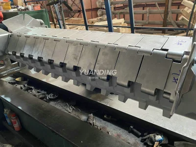 Correa de enlace de fundición hornos de la cinta transportadora a la cera perdida por la fundición de inversiones