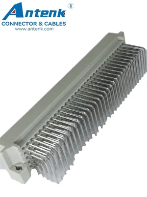 DIN41612 Solder tipo E de conector macho de ángulo recto de 160 posiciones