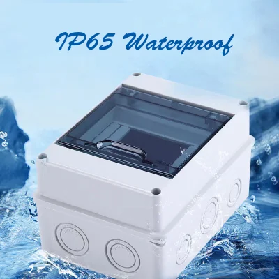 15manera MCB Impermeable IP65 Ht eléctrico caja de distribución de plástico