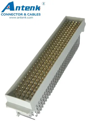 DIN41612 Solder tipo E de conector macho de ángulo recto de 160 posiciones