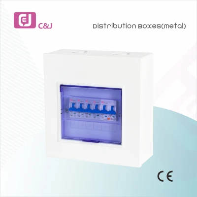  Cuadro de martillo de metal eléctrico el disyuntor de la unidad de caja de distribución de los consumidores MCB