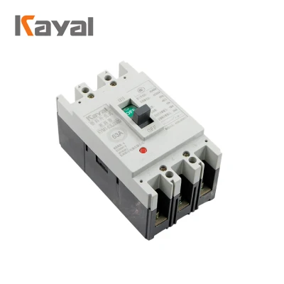 Molde de 3 fases Kayal caso Disyuntor de 25A ACB MCCB MCB VCB