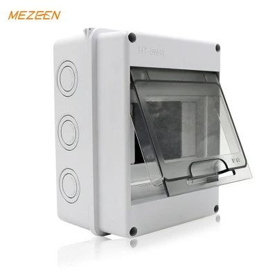 5way dB Caja impermeable exterior IP65 plástico de seguridad distribución eléctrica Caja