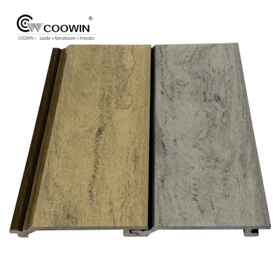 Larga vida útil compuesto de madera dura WPC Casa prefabricados Panel de pared