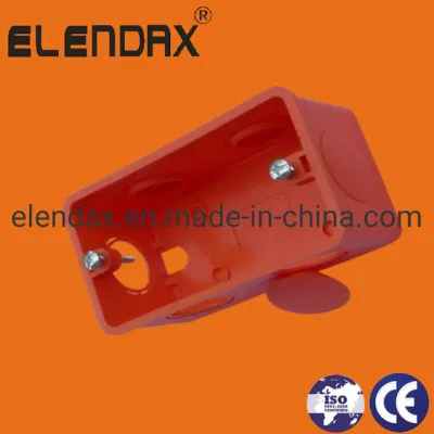  Cuadro de utilidad: PVC, naranja, 4&quot; X 2&quot;