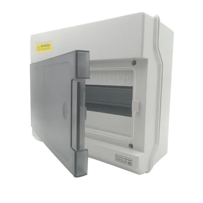 Cuadro de distribución del panel de control eléctrico MCB de 6 vías Unidad de consumo