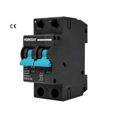  DC/AC Solar Mini DZ47-63 6kA disyuntores eléctricos 1P/2p/3p/4p 220V/240V/415V 1A/2A/3A/4A/6A/// Disyuntor en miniatura MCB