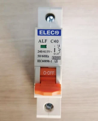  Una Sola Fase, disyuntor miniatura con certificados CE