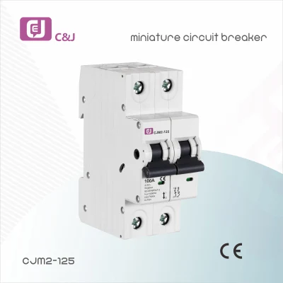  Cjm2 1-4p 20-125CA un interruptor disyuntor miniatura MCB