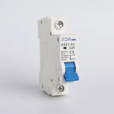 1P 2P 3P 4p DC Mini Disyuntor 250V 500V 750V 1000V MCB disyuntor de circuito de aire de 10 a 16 A 20 A 25 A 32 A 40 A 50 A 63