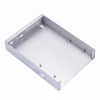 Outdoor Indoor monofásico de hoja de distribución de la caja de metal DIN Panel de control electrónico caja metálica