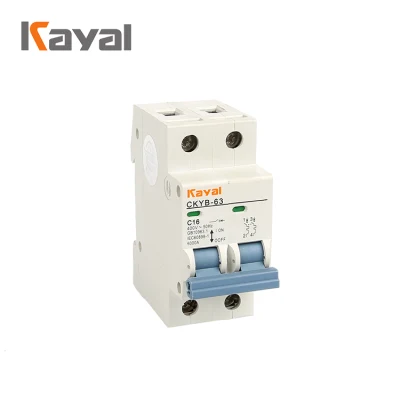  2P C45 Disyuntor Bipolar 63AMP MCB