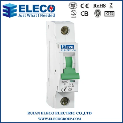  Disyuntor MCB Mini de alta calidad serie Elb10K