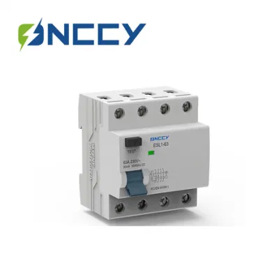Onccy RCCB RCBO MCB disyuntor residual con Precio barato 1-4p para PV