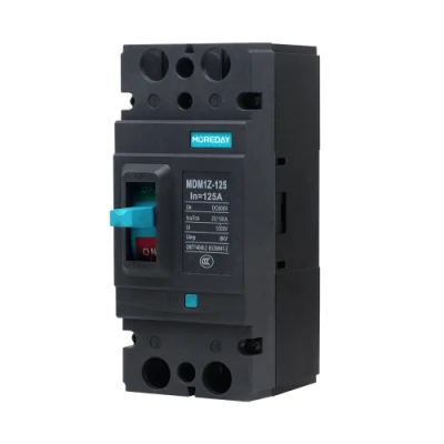 Certificación CE 2p 3p 4p 500V 750V 800V 1000V voltaje 100A 160A 200A 250A 400A 630A PV PROTECTOR SOLAR DC Disyuntor MCCB