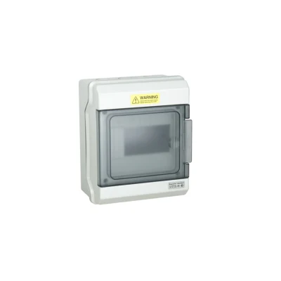  Cuadro de distribución del panel de control eléctrico MCB de 6 vías Unidad de consumo