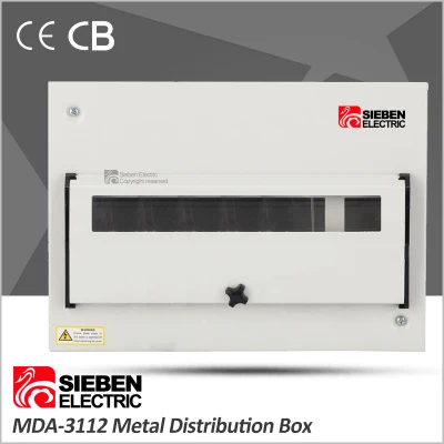  Tipo de montaje a ras de pared 230V AC 1 Fase de distribución de 12 vías cuadro dB