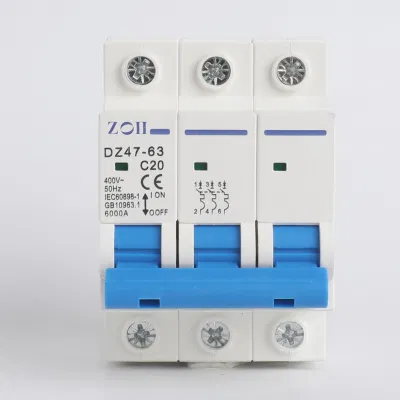 1P 2P 3P 4p DC Mini Disyuntor 250V 500V 750V 1000V MCB disyuntor de circuito de aire de 10 a 16 A 20 A 25 A 32 A 40 A 50 A 63