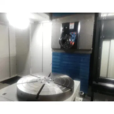 Mesa de trabajo de carga máxima 1500kg máquina CNC Hmc100 Centro de mecanizado horizontal