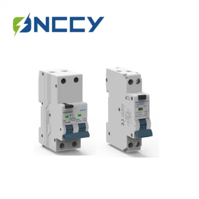Onccy RCCB RCBO MCB disyuntor residual con Precio barato 1-4p para PV
