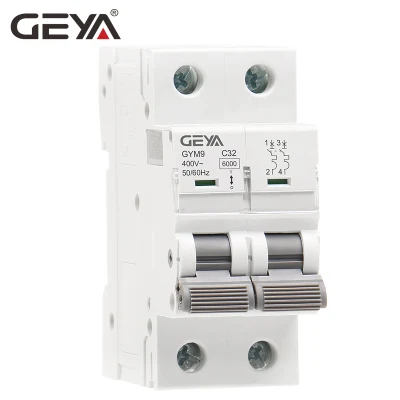 Gym9 10ka MCB Interruptor de Circuito en Miniatura de Alta Capacidad de Interrupción con Certificado CE.