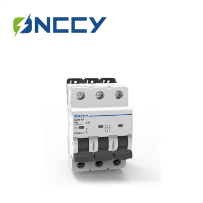 Electricidad de calidad superior MCB C63 1P-4 Polo 6kA DC AC Mini disyuntor en miniatura con CE SAA CB