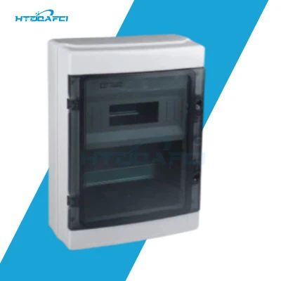 Cuadro de distribución eléctrica impermeable MCB Disyuntor de plástico alimentación caja de cable de empalme