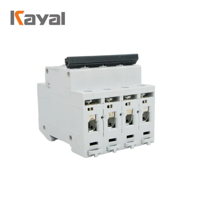 De 4 polos MCB 100 a 10 ka 1000V disyuntor miniatura MCB