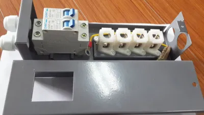 10A 16A conector de unión de terminales de la caja MCB