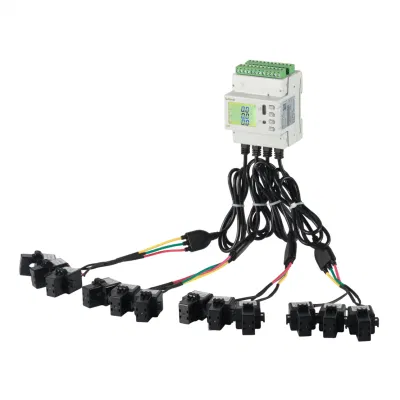 Medidor de energía multicanal Acrel Adw210 CTS estándar de 3 fases para dB Habitación