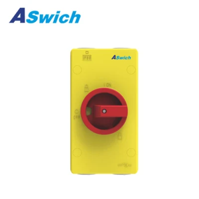  IP66 resistente al agua 690V 32 AMP/80 AMP AC PV Panel solar Interruptor de aislamiento de circuito