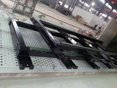 Soldadura de tubo rectangular para servicio de Rampa de Robot