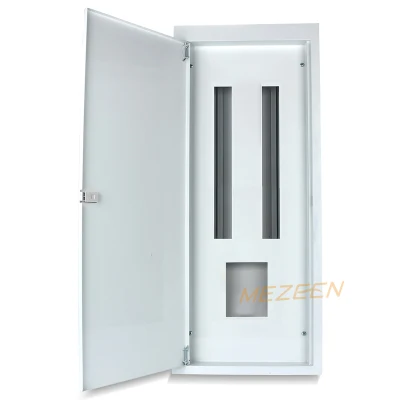  Nueva placa de distribución MCB de metal de 8/12 /6/4 vías 2,0mm distribución Caja