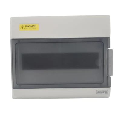 Cuadro de distribución del panel de control eléctrico MCB de 6 vías Unidad de consumo