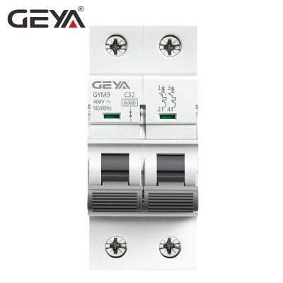 Gym9 10ka MCB Interruptor de Circuito en Miniatura de Alta Capacidad de Interrupción con Certificado CE.