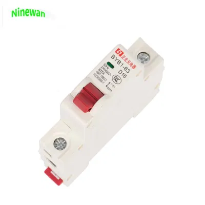 1P+N SERIE disyuntor miniatura 6 a 10 A 16 A 20 A 25 A 32 A 40 A 50 A 63 Una Sola Fase MCB Breaker 220V