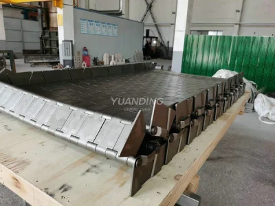 Correa de enlace de fundición hornos de la cinta transportadora a la cera perdida por la fundición de inversiones
