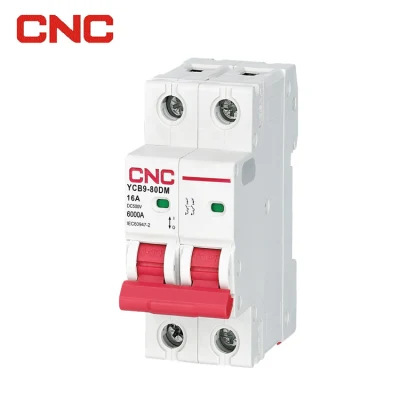  Sistema de Energía Solar Fotovoltaica CNC 1P 2P 3P 4P 1 A~80DC MCB 250V 500V 1000V DC C80 Disyuntor miniatura MCB MCB/ polo 2 de 4 polos