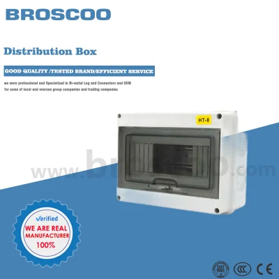 Venta en caliente placa de panel MCB de la alimentación eléctrica 18 vías de distribución Caja impermeable IP66