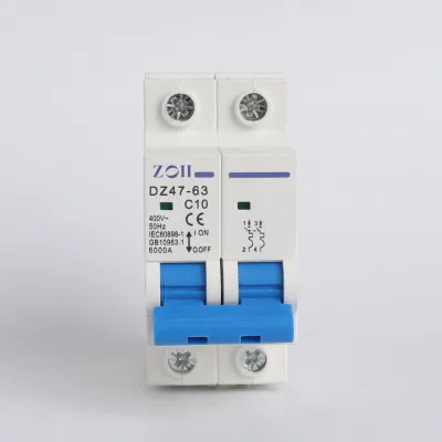 1P 2P 3P 4p DC Mini Disyuntor 250V 500V 750V 1000V MCB disyuntor de circuito de aire de 10 a 16 A 20 A 25 A 32 A 40 A 50 A 63