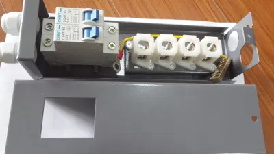10A 16A conector de unión de terminales de la caja MCB