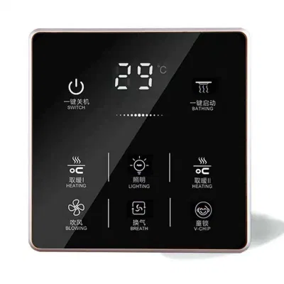 Superposición de gráfico personalizado de impresión UV Cristal táctil capacitiva de adhesivo de contacto Panel acrílico