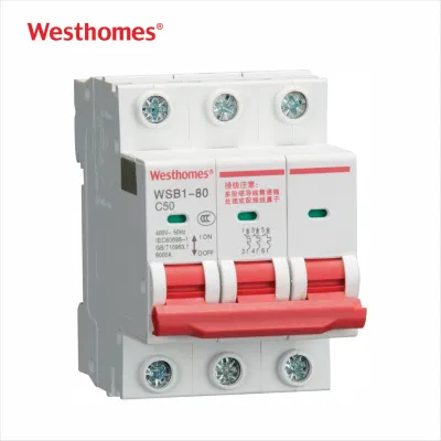  Disyuntor de alta calidad 6kA 10kA 230/400V/AC ODM/OEM MCB