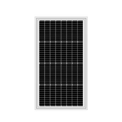  Home sistema de carga Solar 60W Panel de carga de silicio de cristal simple, módulo fotovoltaico, Panel solar