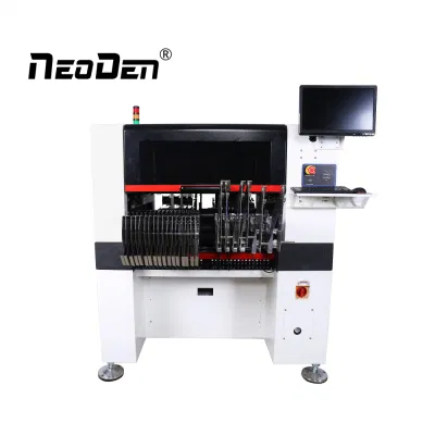  Selección LED automático y el lugar de la máquina (NeoDen10) Chip Mounter para placa PCB Asamblea Línea de producción con 66 alimentadores y guías de auto en stock