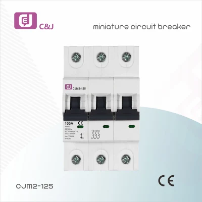  Cjm2 6kA Certificado CE 50/60Hz carril DIN ac MCB Mini Disyuntor en miniatura